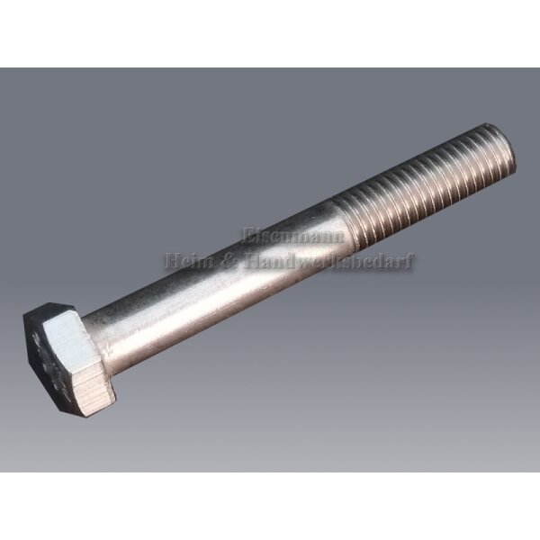 Sechskantschrauben M18 x 70 mm DIN 931 Edelstahl  A2
