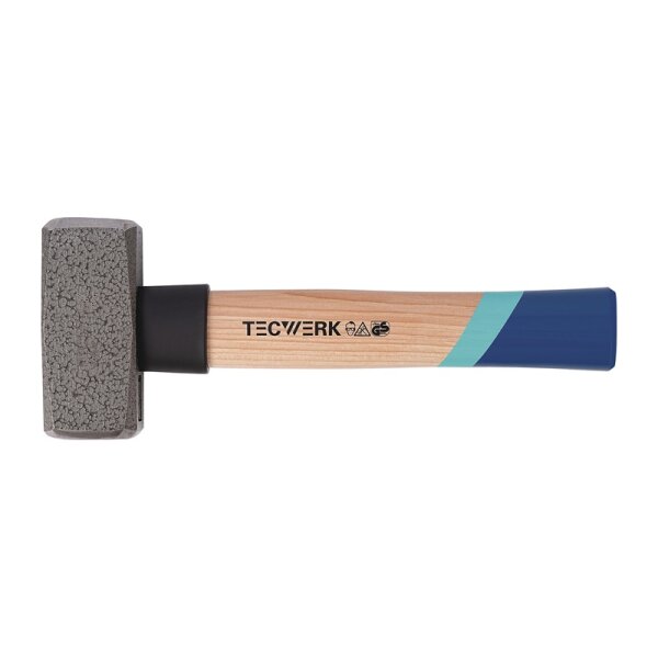 Fäustel Hammer 1500 g Hickorystiel mit Stielschutzhülle