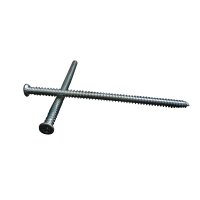 Fensterrahmenschrauben 7,5 x 132 mm Kopf 11 mm verzinkt