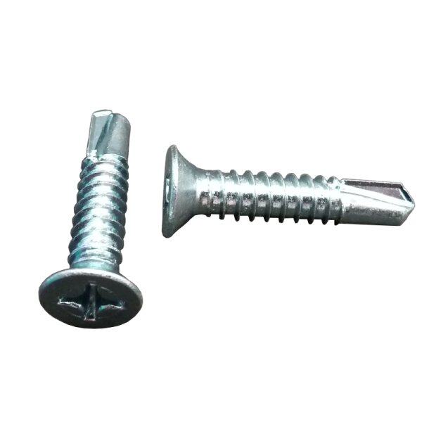 Bohrschrauben 4,2 x 16 mm Senkkopf DIN 7504 O verzinkt