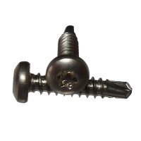 Bohrschrauben 4,8 x 25 mm Linsenkopf DIN 7504 M Edelstahl