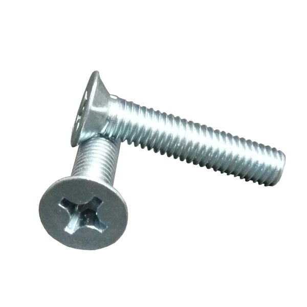 Senkkopfschrauben M2,5 Länge 4 mm Kreuz DIN 965 verzinkt