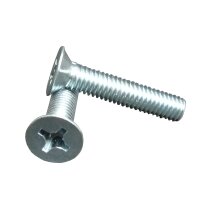 Senkkopfschrauben M8 Länge 30 mm Kreuz DIN 965 verzinkt