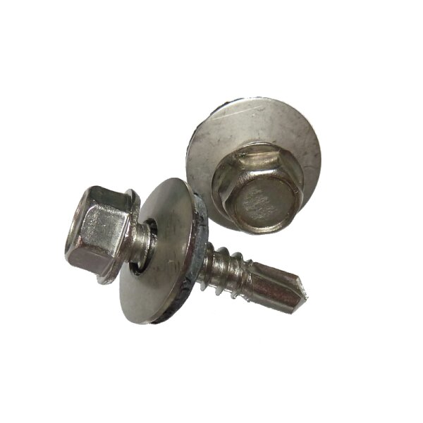 Bohrschrauben 5,5 x 32 mm SKK m. Dichtscheibe DIN 7504 K Edelstahl