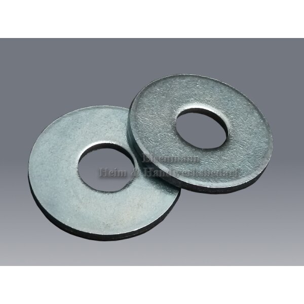 Beilagscheiben für Schrauben M3 DIN 9021 verzinkt