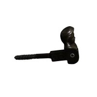 Ladenhalter 100 - 150 mm schwarz verz.