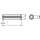Spannhülsen 4,0 x 4 mm Spannstifte DIN 1481 Stahl