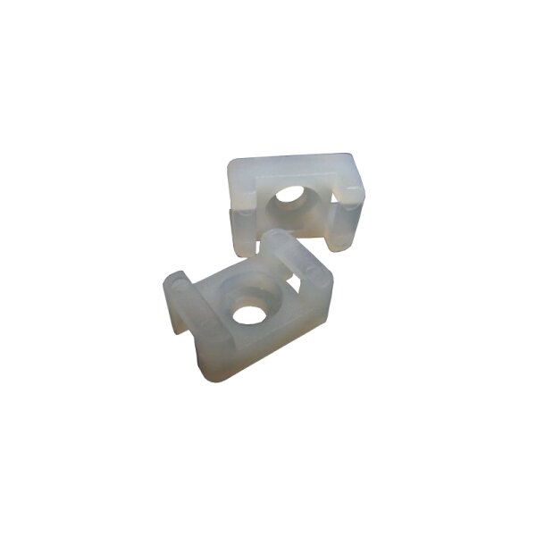 Montagesockel natur für Kabelbinder bis 4,8 mm