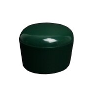 Rohrkappen grün 38-39 mm PVC für Rundrohre