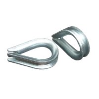Kauschen 4 mm verzinkt