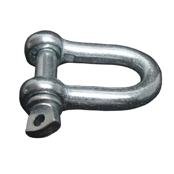 Schäkel Bolzendurchmesser 6 mm verz. gerade Form