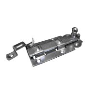 Türriegel 120 x 55 mm gerade mit Schlaufe