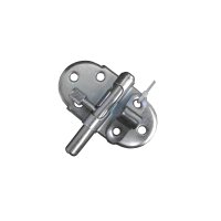 Grendelriegel mit Schlaufe und Feder 40 mm