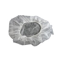 Kopfhaube weiß Einweg
