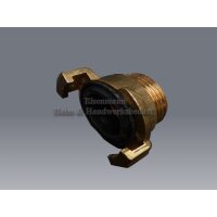 Gewindestück 3/4" AG Messing Schnellkupplung