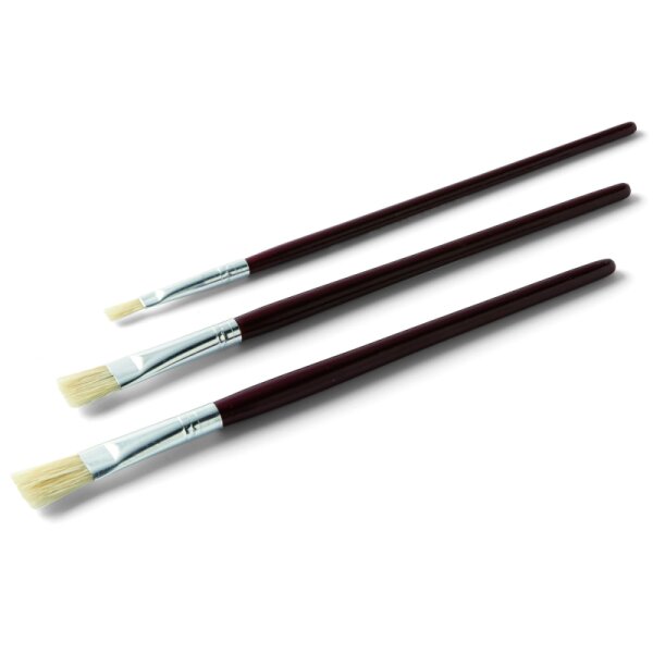 Gussowpinsel Set 3 tlg. Gr. 4, 8, 10