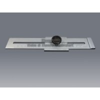 Streichmaß 200 mm rostfreier Stahl