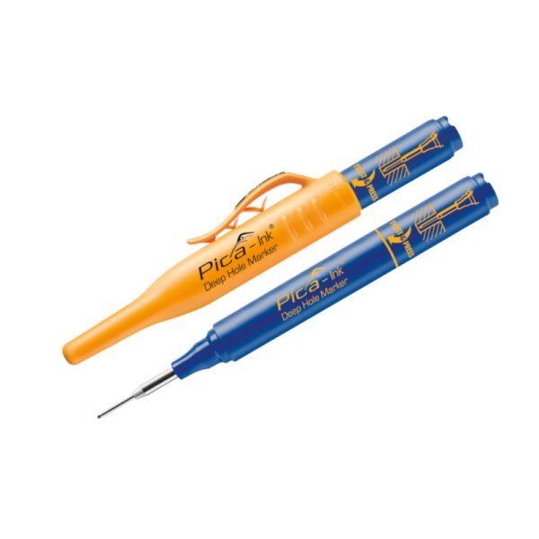 Tieflochmarker Pica Ink Blau