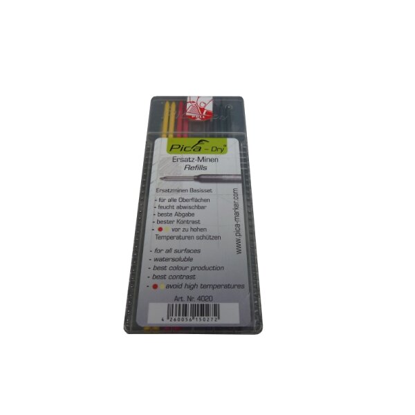 Ersatzminen Tieflochmarker bunt Pica Dry