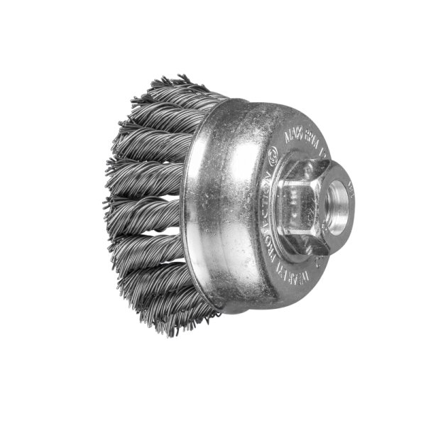 Topfbürste gezopft 65 mm M14