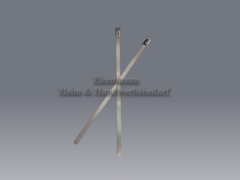 Kabelbinder 7,9 x 200 mm Edelstahl 10 Stück 7,9 x 200